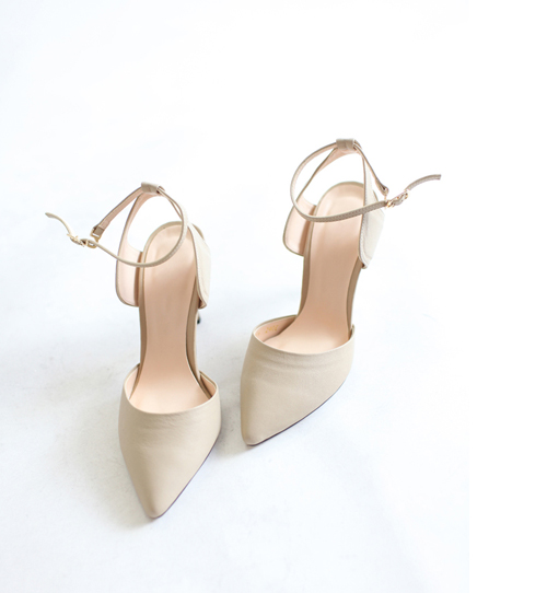 [ 2 color * ]grace strap stiletto heel