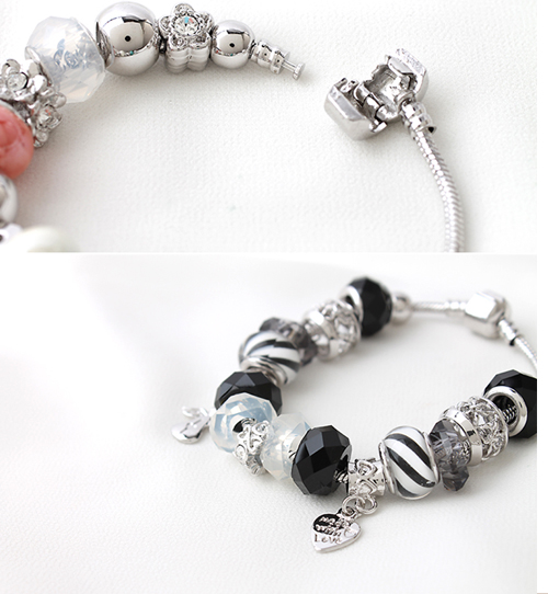 Luxe charm bracelet[6컬러]