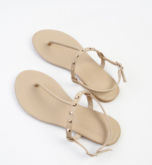 [ 2 color * ]Valen flat sandal