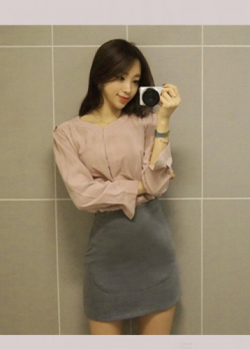 Shara skirt(grey)