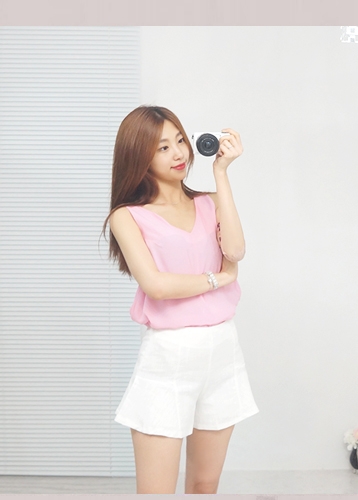 Jian blouse [핑크]