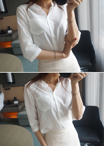 Demoy blouse [화이트]