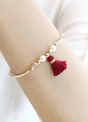 Mini tassel bracelet[7컬러]
