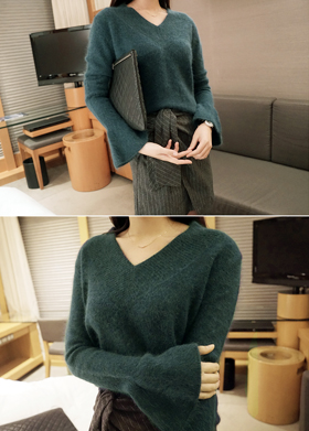 Classy angora knit[앙고라80%혼용]