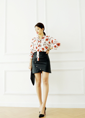 Bess leather skirt[MD추천]