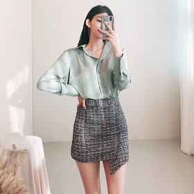 트위드 skirt [언발기장포인트]