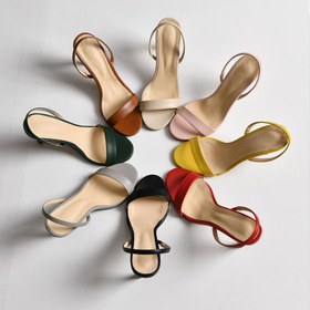 [ 8 color * ]에이미 strap heel