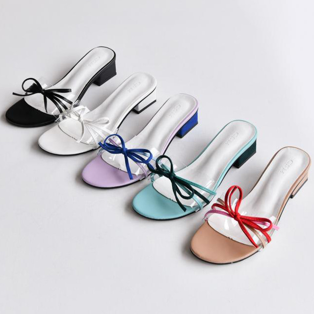 [ 5 color * ]레인콤비 pumps heel